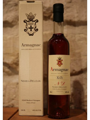 Armagnac Nismes Delclou XO 40% 50cl