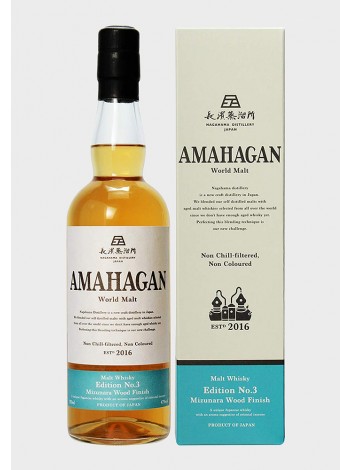 AMAHAGAN World Malt Whisky Edition No. 3 Mizunara Wood Finish 47% 70cl
